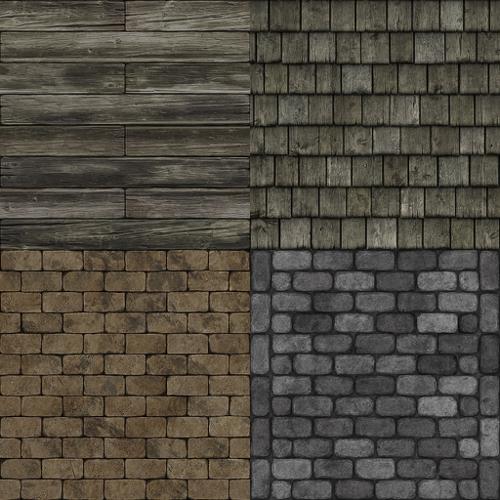 4 Tileable Textures