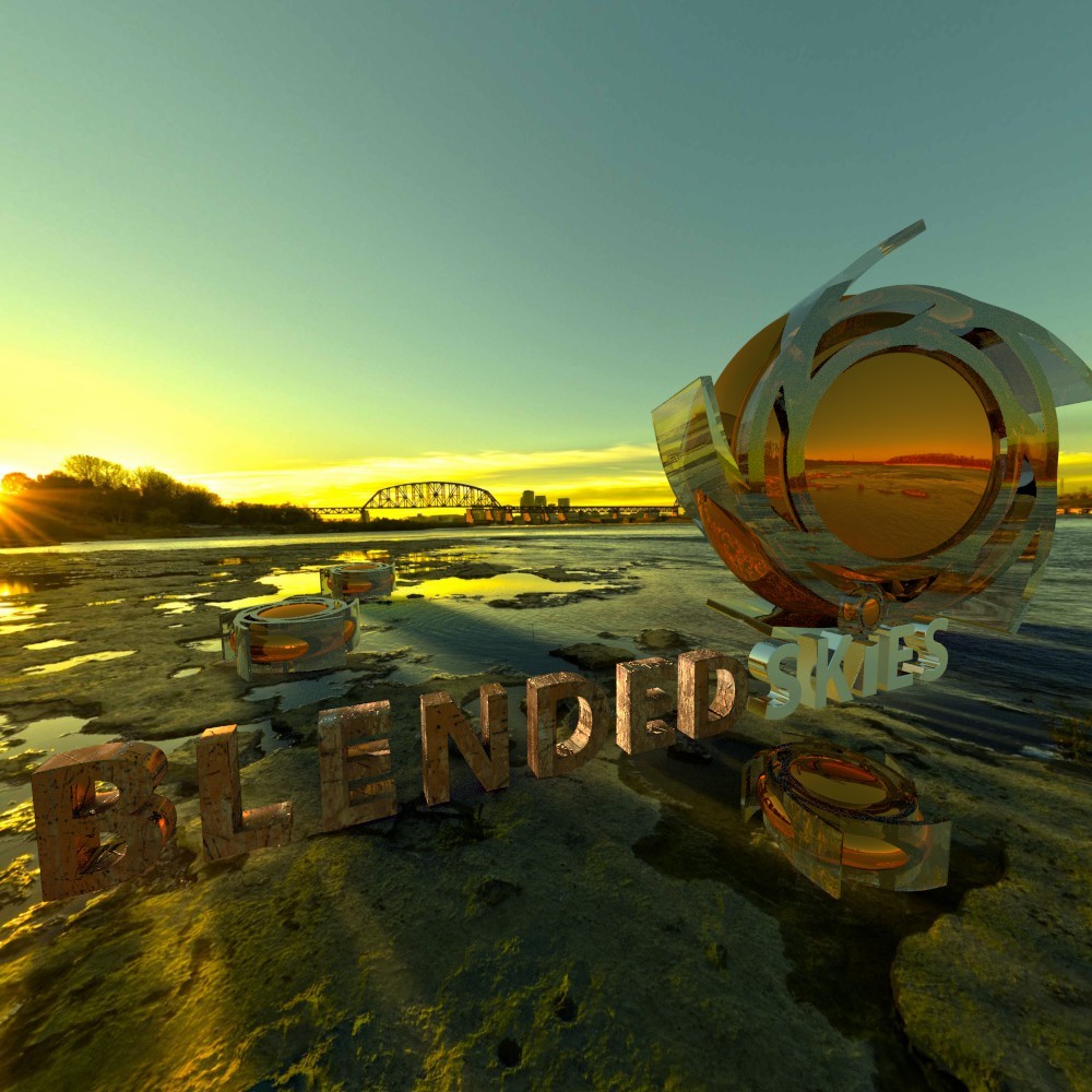 Falls Sunrise Bright 360º Panorama