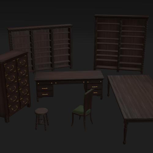 Furniture Pack (Low Poly)