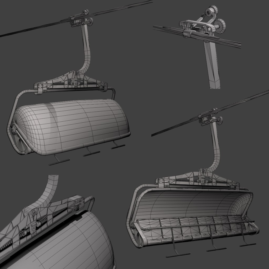 Modern chair-lift