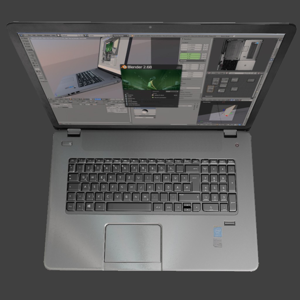 Lowpoly Notebook
