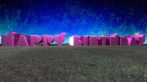 Happy Birthday Text