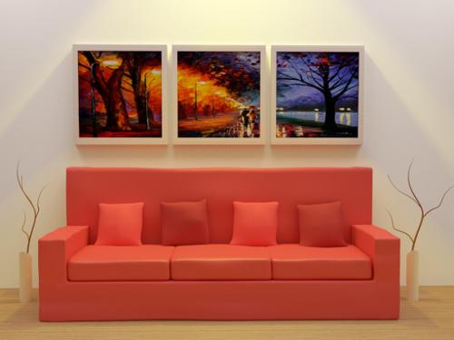 Red Sofa