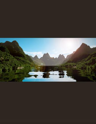 Between the Mountains