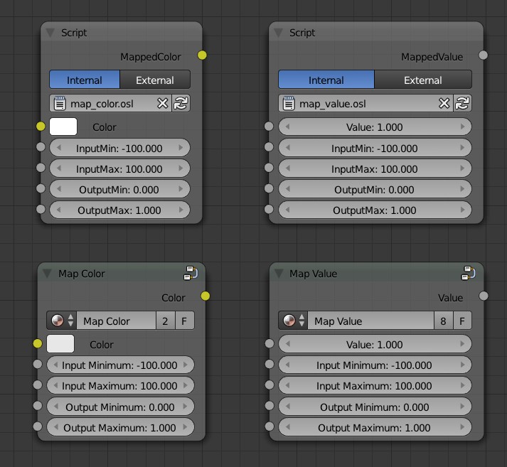 Mapping Nodes for Cycles (Node groups + OSL)