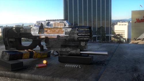 Crysis 3 Typhoon with Auto shotgun Attachment
