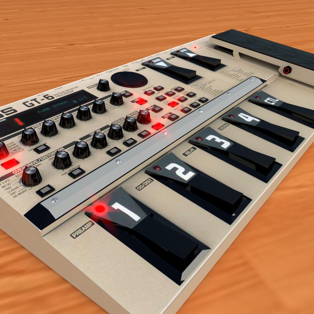 BOSS GT-6 Guitar Effects Processor