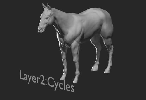 Horse NormalMap