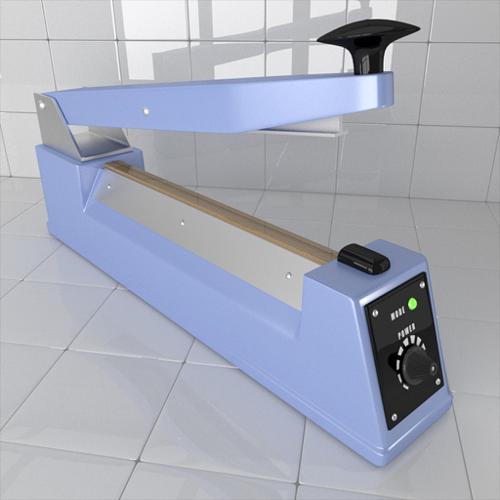 Machine heat-sealing