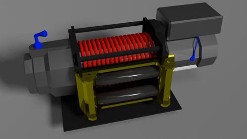 4x4 winch