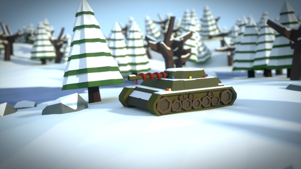 BLENDER Timelapse: WoT Winter Edition