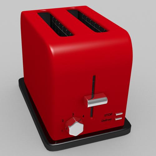 Shiny Red Toaster