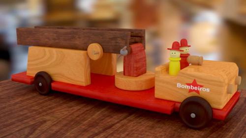 Wood truck - Caminhão de madeira