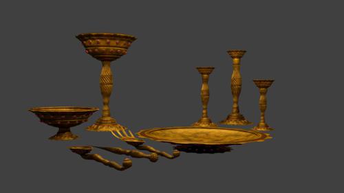 Medieval Place Setting