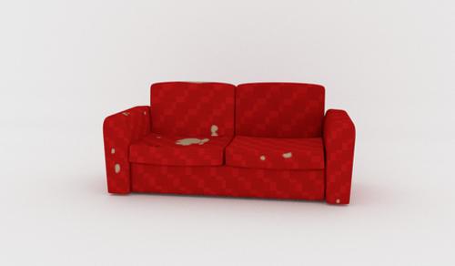 Sofa - Tartan fabrics