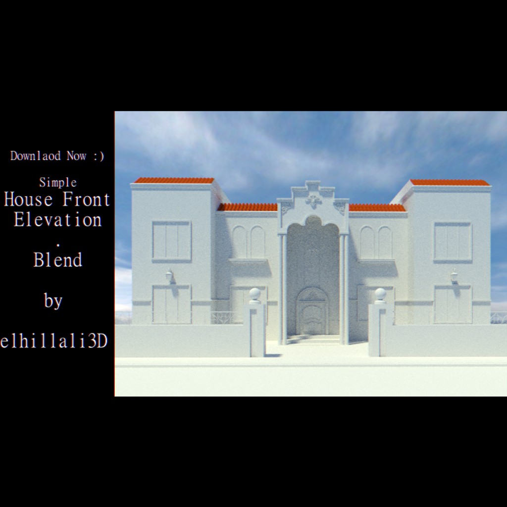 House Front Elevation