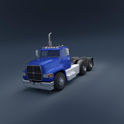 Semi Truck - cab