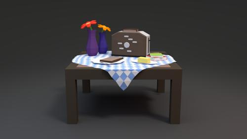 BLENDER Timelapse: Toaster + Turntable