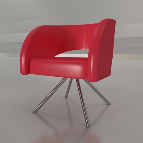 Armchair - Half rounded