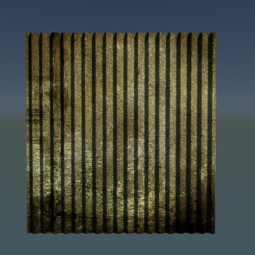 Corrugated Iron Sheet.