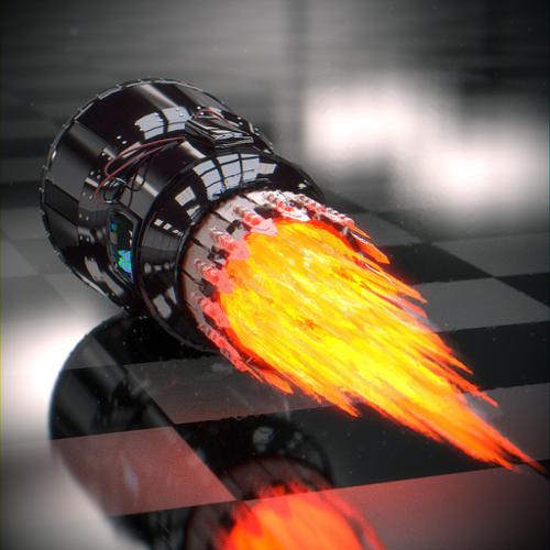Fire Burst Turbine
