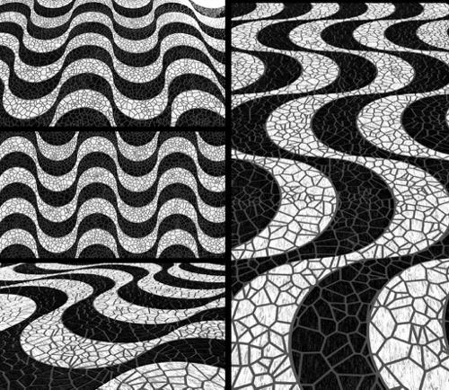 Mosaic Sidewalk Rio - Copacabana