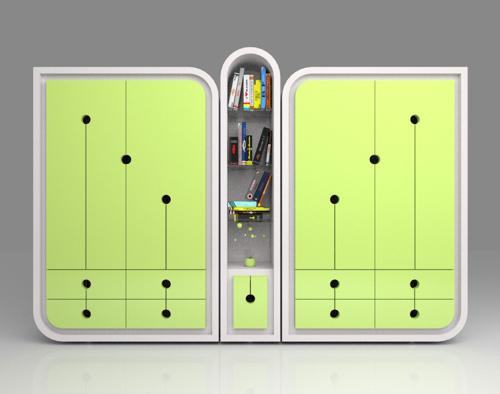 Cupboard + Bookcase