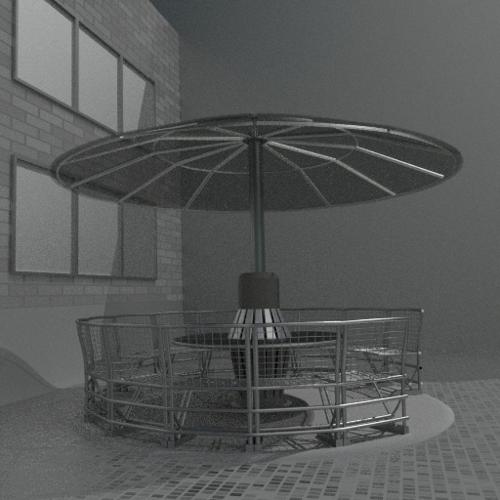 Round Bench