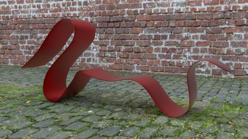 Modern bench