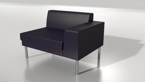 Armchair - Half Sofa - different legs