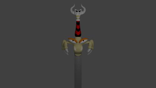 Exor - Super Mario RPG Villain - Model