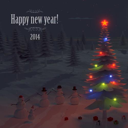 2014 newyear forest
