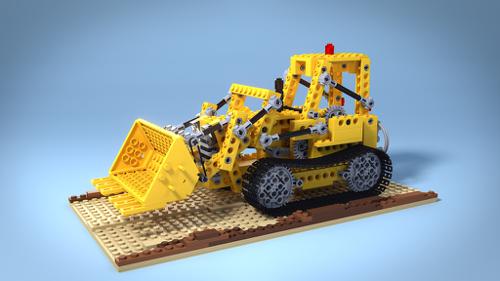 Lego 856 Bulldozer