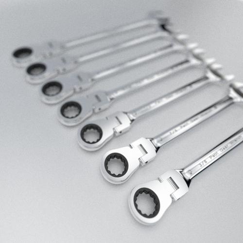 Set of wrenches