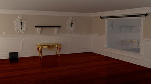 Unfinished room