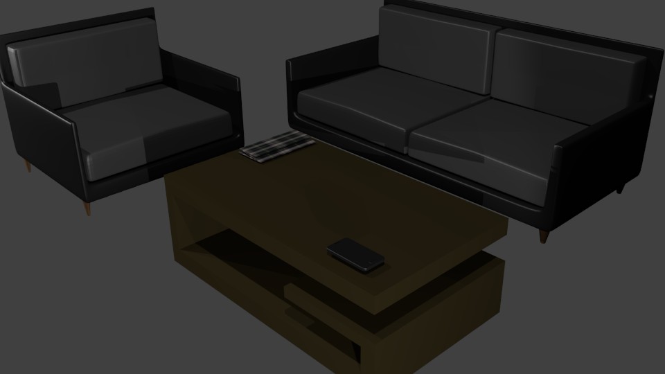 Chair and Table
