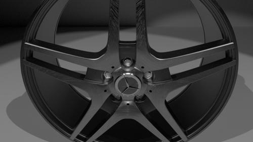 Mercedes SLS 5 Spoke RIm