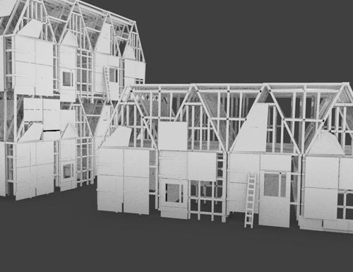 Frame of Houses