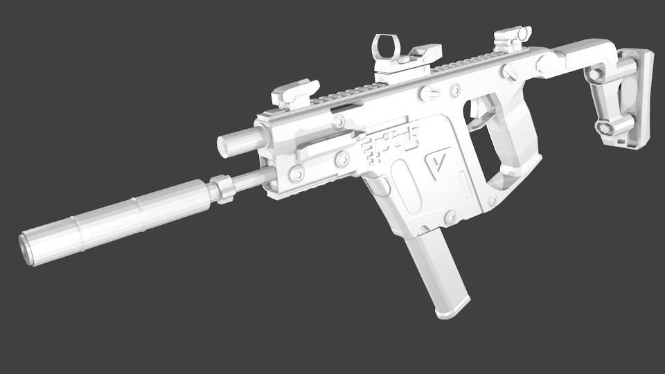Kriss Vector Super V without textures