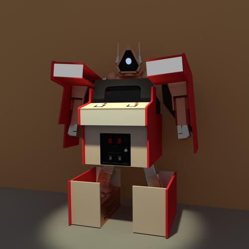 Arcade Cabinet Rôbô Model ต1