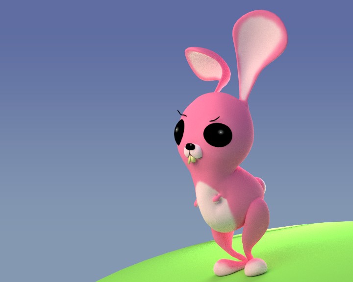 Pinky bunny