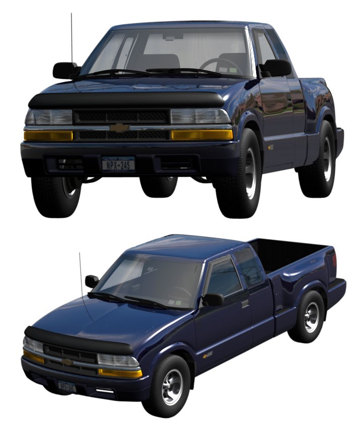 Chevy S-10 Stepside Extended Cab 2001