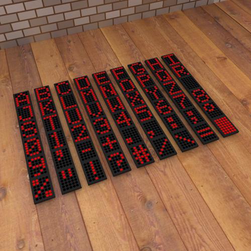 5x7 Dot Matrix Displays
