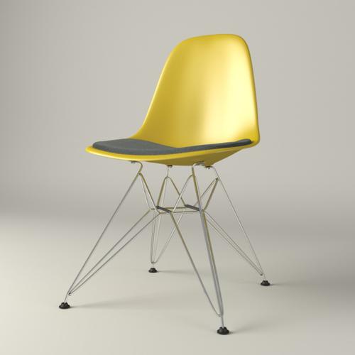 Eames Plastic Side Chairs DSR