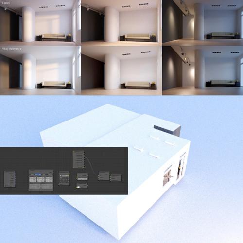 Evermotion VRay to Cycles Room Tutorial