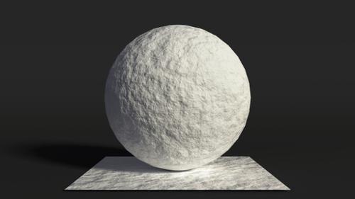 Snow Material With Applicable Displacement (Cycles Ready)
