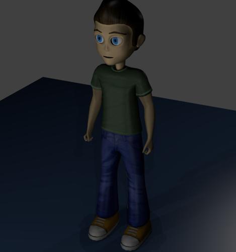 cartoon boy