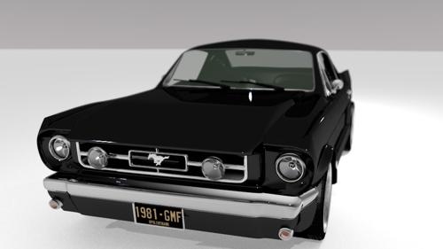 Mustang 66 fastback