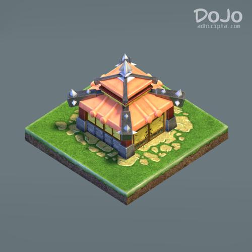 Isometric Low Poly - DOJO