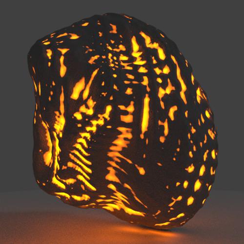 Procedural Rock Cavity Lava